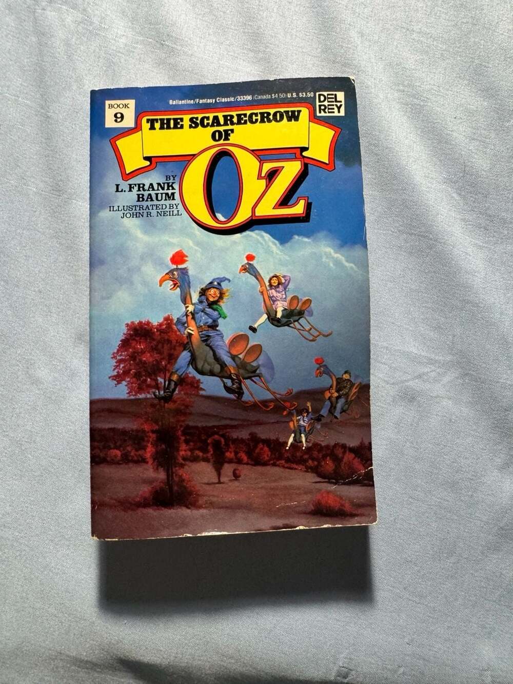 Del Rey The Scarecrow Of Oz L. Frank Baum Book 9